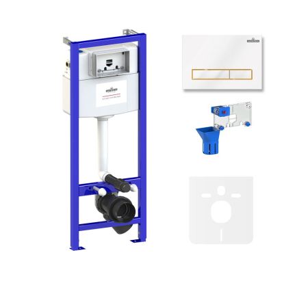 Комплект 5 в 1 инсталляции для подвесного унитаза Lavinia Boho Relfix 77010052, артикул 77010052