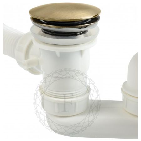 Слив-перелив (автомат, 90 см.) FILARETE FL90BR, бронза