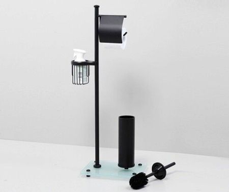 Напольная стойка WasserKRAFT Abens K-1264B Черная глянцевая, артикул K-1264B