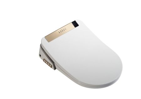 Электронная крышка-биде  TIMO TE-720, белый/золото, артикул TE-720
