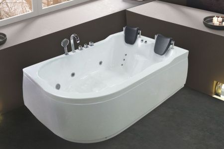 Акриловая ванна Royal Bath  NORWAY RB331100 c каркасом 180х120х66 R, артикул RB331100K-R