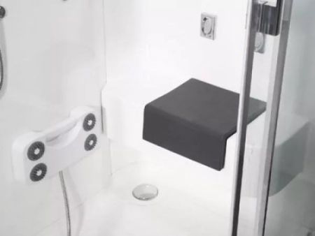 Душевая кабина Cerutti SPA 110x85 SW-C11085 R профиль Хром стекло прозрачное