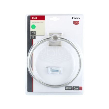 Кольцо для полотенец FIXSEN LUX SATIN FX-16011, сатин, артикул FX-16011