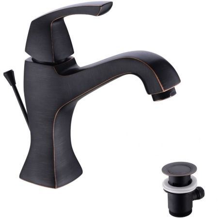 Смеситель для раковины Lemark Nubira LM6206ORB Черная бронза