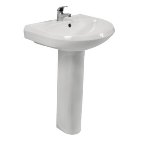 Раковина Santeri Вест 31118S0011B0 Белая, артикул 131118S0011B0