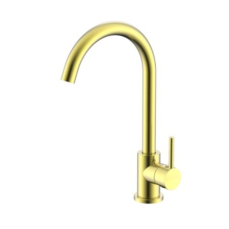 Смеситель для кухни Splenka S201.40.03, золотой сатин, артикул S201.40.03