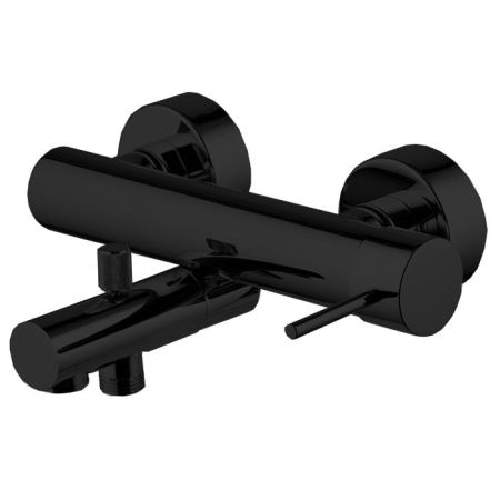 Fima Carlo Frattini Spillo Up Смеситель для ванны, настенный, цвет: чёрный матовый, артикул F3034/1NNS