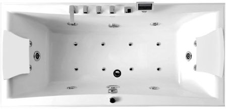 Акриловая ванна Gemy G9076 K 177х81 с гидромассажем