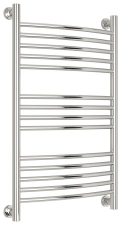 Полотенцесушитель, Сунержа, Богема +, выгнутая, водяной, ширина, мм-550, глубина, мм-105, высота, мм-862, межосевое расстояние-500, подключение-диагональное/нижнее/вертикальное, температура теплоносителя-до 95°С, мощность-Вт-497, присоединительный размер-, артикул 00-0221-8050