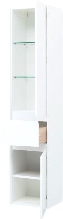 Шкаф-пенал Aquanet Бруклин 35 белый, артикул 00203966