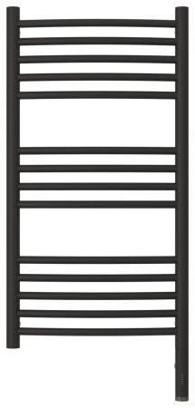 Полотенцесушитель электрический "БОГЕМА 3.0" 800х400 / МЭМ правый (Тёмный титан муар)