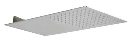 AQG, консольная душевая головка FLOWС1 50x25 см, 1 режим: дождь, цвет хром, артикул 19FLO0220С1F