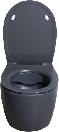 Чаша подвесного унитаза Allen Brau Fantasy 4.11004.AN антрацит, артикул 4.11004.AN