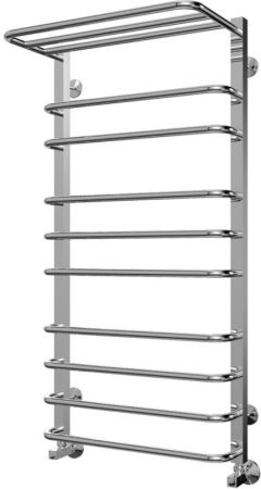 Водяной полотенцесушитель Terminus Арктур П10 500х1031 4620768886584 с полкой Хром, артикул 4620768886584