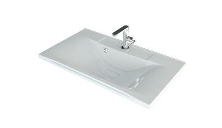 Тумба "Абигель 80", 2 дв., серый / цемент, Milen 80 / км