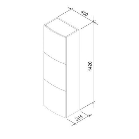 EBAN Riflesso, ручка-кнопка для мебели, цвет: хром, артикул FACRFPO--CR