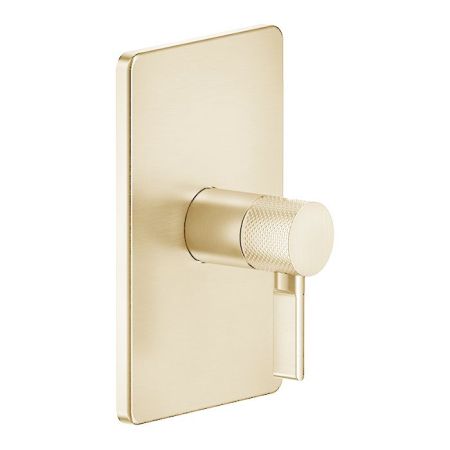 GESSI INCISO Встраиваемый смеситель, на 1 источник (внешняя часть), цвет: золото, артикул 58061#246