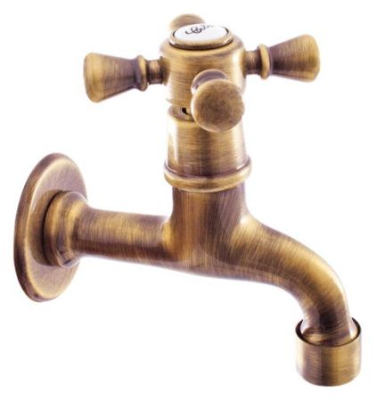 Кран для одного типа воды Rav Slezak Morava retro MK393SM бронзовый