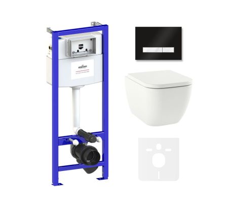 Комплект 6 в 1 Lavinia Boho One Rimless 75110109, премиум со стеклянной клавишей, артикул 75110109