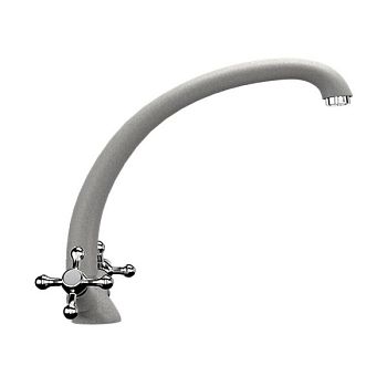 Смеситель для кухни Ulgran U-013-310, серый