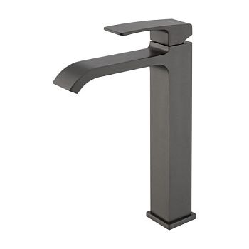 Смеситель для раковины высокий Raglo R02.15.09, графит
