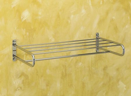 Sanibano, полка для полотенец, 5 держателей, цвет хром, артикул H203/CR