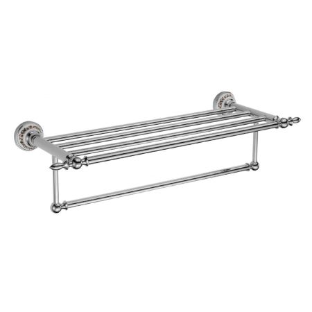 Полка для полотенец Savol S-06844A, хром, артикул S-06844A