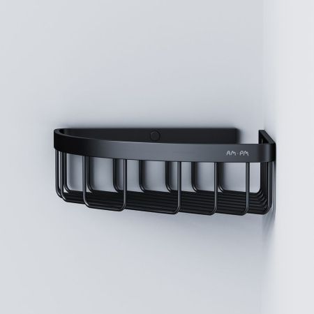 A7452122 Sense L Корзина для душа угловая, черный A7452122 Sense L Корзина для душа угловая, черный