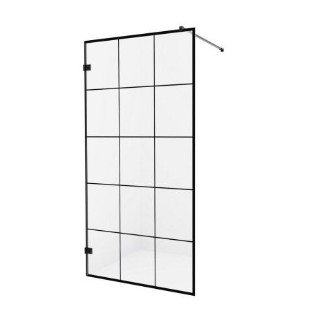 Душевое ограждение NEW TRENDY AVEXA BLACK 120x200 EXK-2025 (черный)