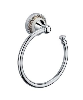 Кольцо для полотенец Fixsen Bogema FX-78511 Хром Белый