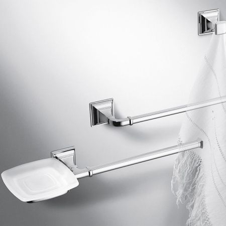 Полотенцедержатель + мыльница Colombo Design Portofino B3274 SX.bronze Бронза, артикул B3274 SX.bronze