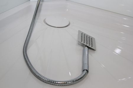 Кабина CHIKA901T душевая без крыши Cerutti SPA (90x90x215-225), артикул CHIKA901T