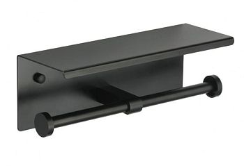 Держатель для туалетной бумаги Savol S-00AK57H, черный