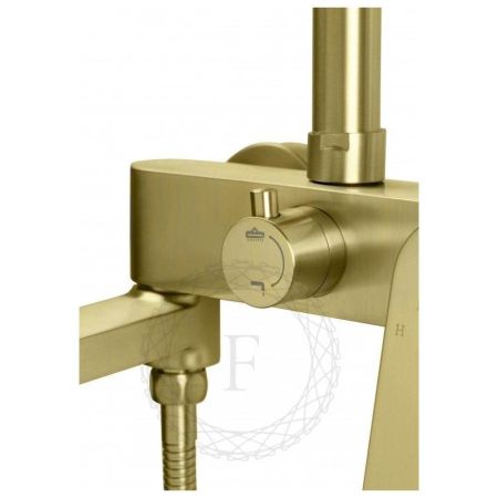 Душевая система FILARETE Retta FL2030MG, матовое золото