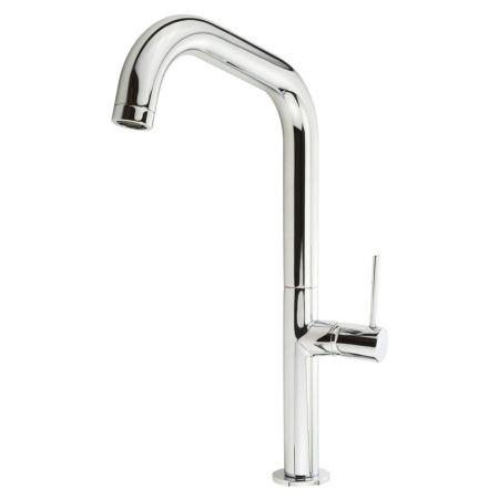 CUCINA FORTIS Смеситель для кухни моноком., высокий излив, ручка сбоку, хром, артикул 26092