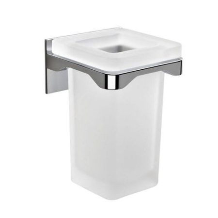 Colombo Forever Стакан подвесной, цвет: хром/матовое стекло, артикул B2902.CR-VAN