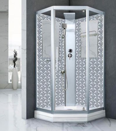 Душевая кабина Niagara Lux NG-7717WBK 100x100 без гидромассажа Душевая кабина Niagara Lux NG-7717WBK 100x100 без гидромассажа