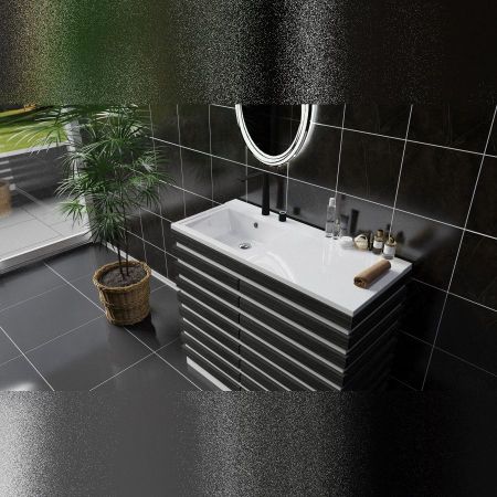 Раковина над стиральной машиной Maretti UM13SM22-844, белая, артикул UM13SM22-844