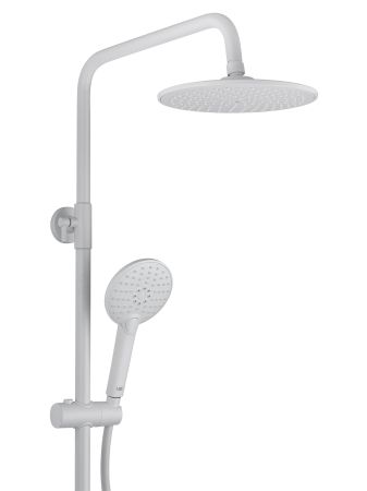 Душевая система WONZON & WOGHAND CLICK, Белый матовый (WW-N3S962-MW), артикул WW-N3S962-MW