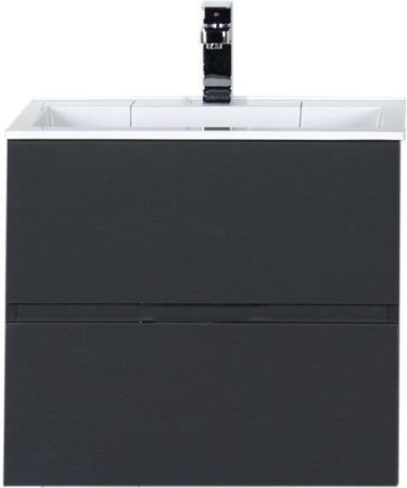 Тумба с раковиной Aquanet Алвита 60 серый антрацит, артикул 00213094