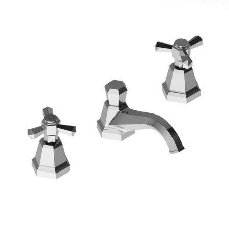 Stella Eccelsa Смеситель для раковины на 3 отверстия 3224TC, с донным клапаном, цвет: хром