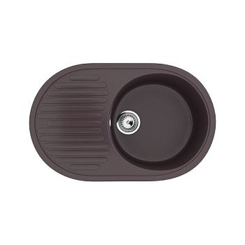 Кухонная мойка Ulgran U-107-345, шоколад