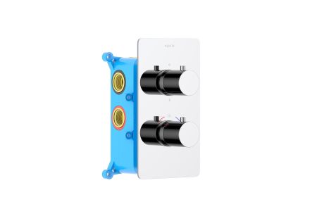 Термостатический смеситель для ванны 3 режима (внешняя и скрытая часть) AQUATEK AQ1393CR ЕВРОПА, артикул AQ1393CR