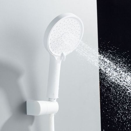 Смеситель для душа Shevanik S4716C, белый