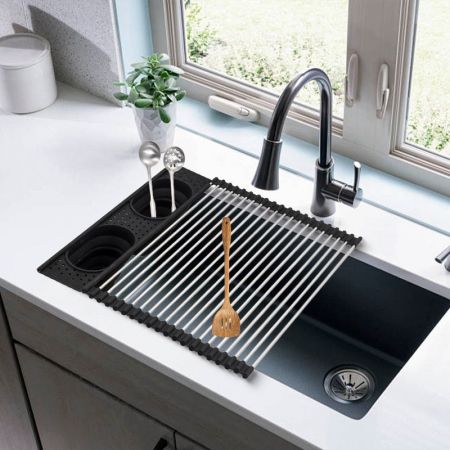 Сушилка ролл-мат с двумя держателями приборов Fmark FS-PJ-001, артикул FS-PJ-001