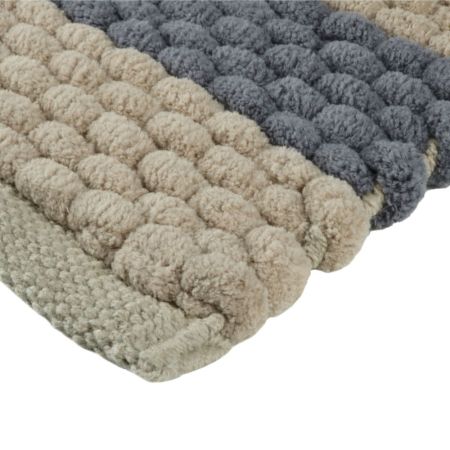 Коврик для ванной комнаты FIXSEN AMBER FX-8040W, синий/бежевый, артикул FX-8040W