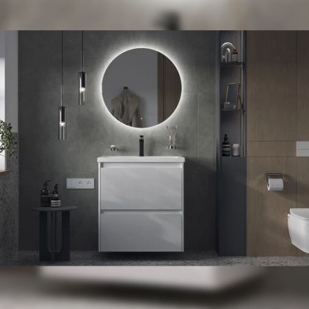 Тумба под раковину подвесная Velvex Klaufs tp.KLA.COM.70.2Y, 70 см, артикул tp.KLA.COM.70.2Y