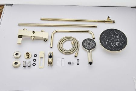 Душевая система Savol S-009045B, золото, артикул S-009045B