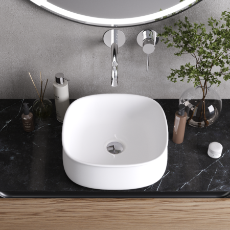 Раковина накладная керамическая CZR-6604, артикул CZR-6604