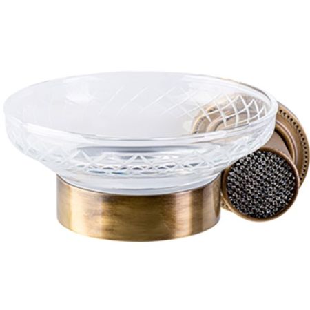 Мыльница настенная ROYALE CRISTAL BR, артикул 10923-BR